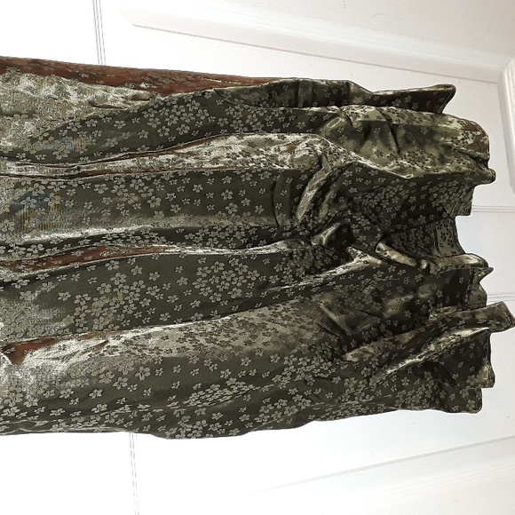 AUGUSTE the Label Cyd Midi Slip Dress floral Khaki (Olive) sz XXL tie back BNWT - Picture 6 of 16